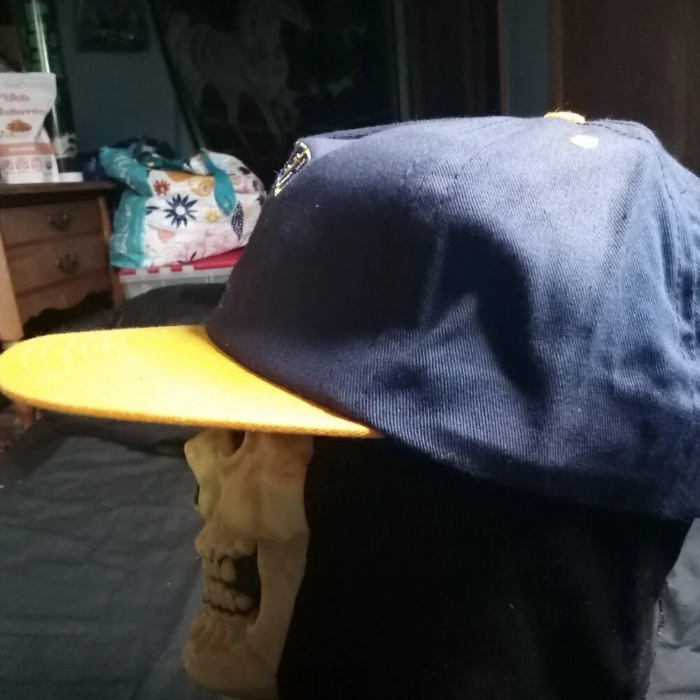 Deadstock Vintage Miller Paint Company Two Tone Snap Hat Cap